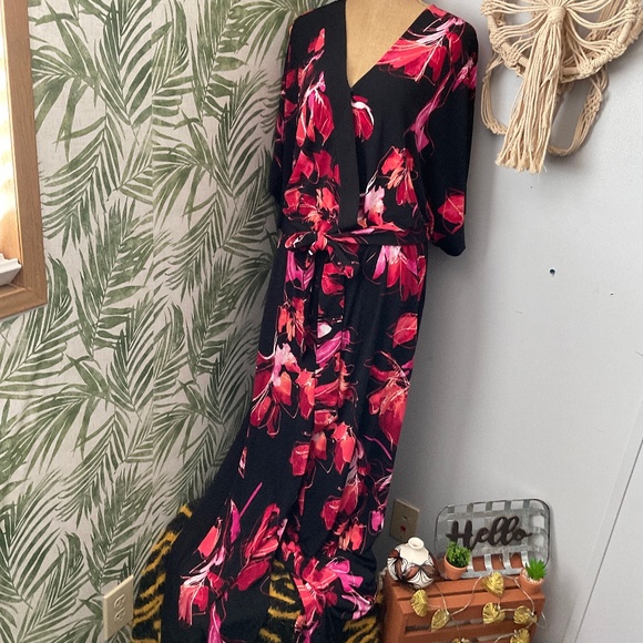 Susan Graver printed jumpsuit - Picture 1 of 1